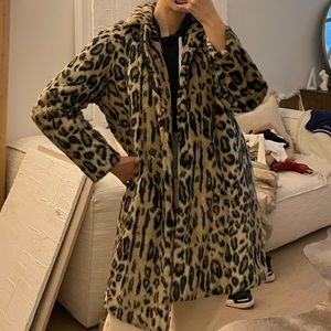 Vintage Leopard Coat